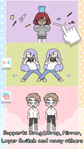 Pastel Friends : Dress Up Game [МОД: Много денег, Монет и Все открыто] Screenshot 3