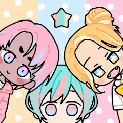 Скачать Pastel Friends : Dress Up Game [МОД: Много денег, Монет и Все открыто] | Взлом Pastel Friends : Dress Up Game на Андроид