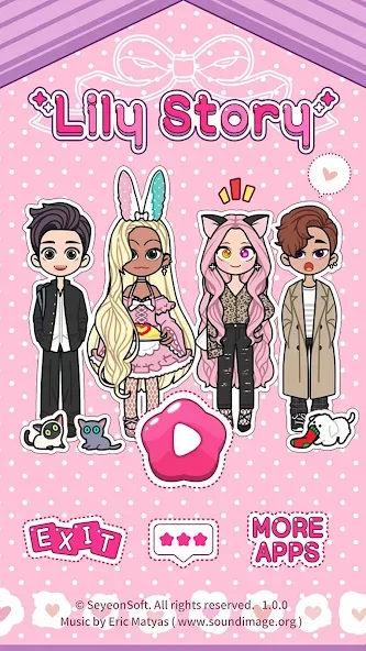 Lily Story : Dress Up Game [МОД: Много денег, Монет и Все открыто] Screenshot 1