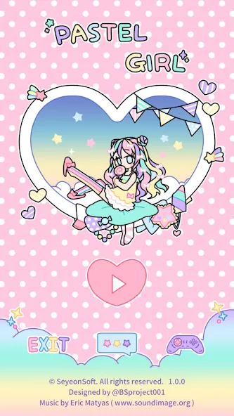 Pastel Girl : Dress Up Game [МОД: Меню, Бесконечные монеты и Открытые уровни] Screenshot 1
