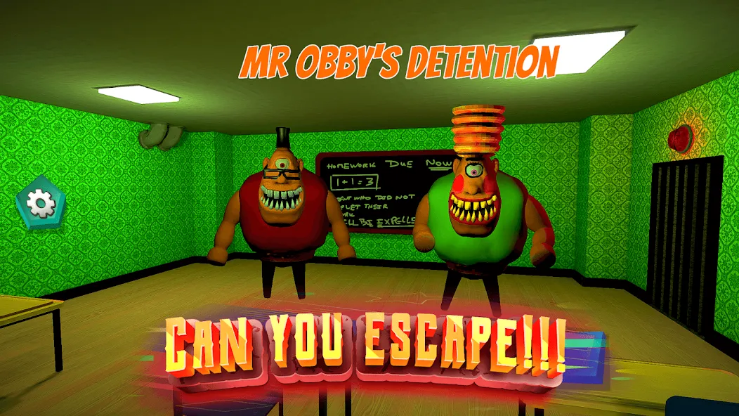 Mr Obby's Detention [МОД: Все открыто, Дополнительные деньги и Меню MOD] Screenshot 1