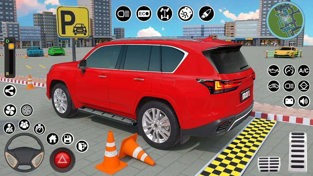 Real Car Parking : Prado Games [МОД: Бесконечные деньги, Монеты и Мега MOD] Screenshot 1