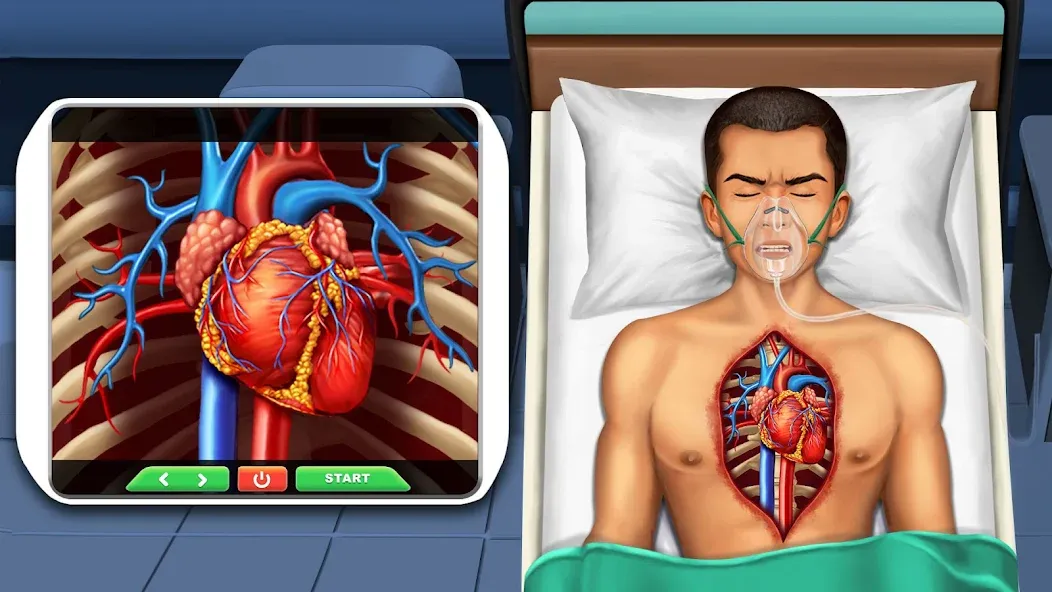 Surgery Simulator Doctor Game [МОД: Деньги, Монеты и Меню MOD] Screenshot 3