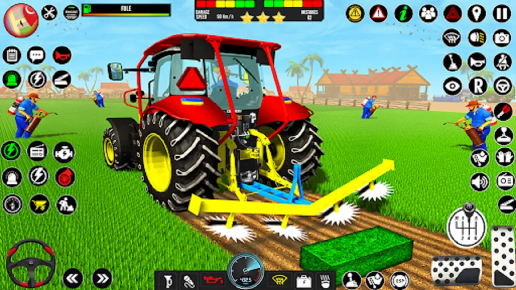 Indian Tractor Driving Game 3D (Фарминг Геймс) [МОД: Меню, Бесконечные монеты и Открытые уровни] Screenshot 5