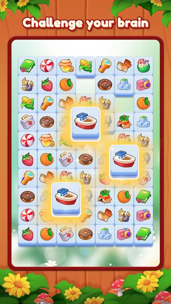 Triple Connect: Match Tile (Трипл Коннект) [МОД: Много денег, Монет и Все открыто] Screenshot 3