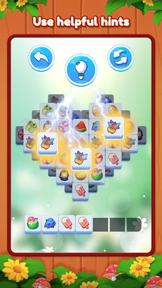 Triple Connect: Match Tile (Трипл Коннект) [МОД: Много денег, Монет и Все открыто] Screenshot 4