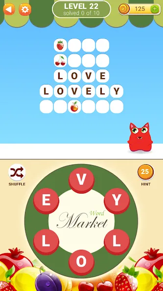 Word Market [МОД: Деньги, Монеты и Меню MOD] Screenshot 3