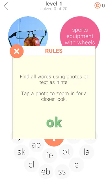 Word Rings 2 [МОД: Много денег, Монет и Все открыто] Screenshot 4