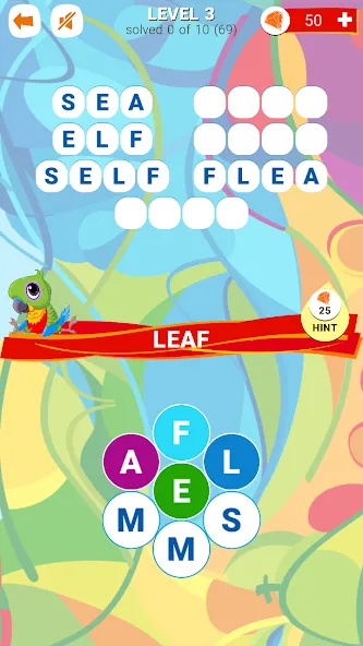 Words in Color [МОД: Много монет, Открытые уровни и Мега MOD] Screenshot 3