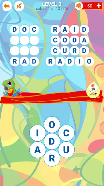 Words in Color [МОД: Много монет, Открытые уровни и Мега MOD] Screenshot 5
