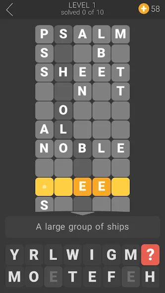 Word Tower Crosswords [МОД: Бесконечные деньги, Монеты и Мега MOD] Screenshot 5