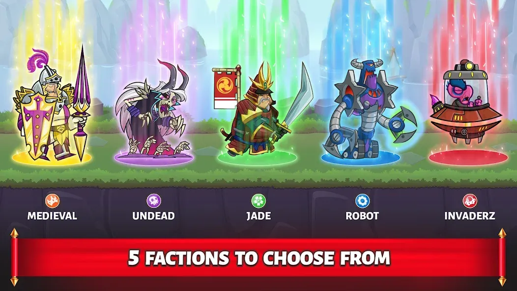 Tower Conquest: Tower Defense [МОД: Все открыто, Дополнительные деньги и Меню MOD] Screenshot 3