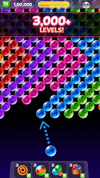Bubble Shooter: Panda Pop! (Панда Поп) [МОД: Бесконечные деньги, Монеты и Мега MOD] Screenshot 2