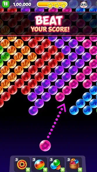 Bubble Shooter: Panda Pop! (Панда Поп) [МОД: Бесконечные деньги, Монеты и Мега MOD] Screenshot 5
