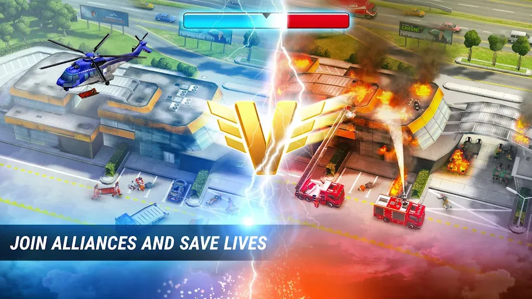 EMERGENCY HQ: rescue strategy (ЭМЕРДЖЕНСИ ХК Экстренный штаб) [МОД: Бесконечные деньги, Монеты и Мега MOD] Screenshot 3