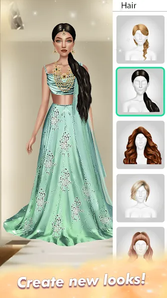 Makeup, Fashion Dress up Games [МОД: Все открыто, Дополнительные деньги и Меню MOD] Screenshot 4