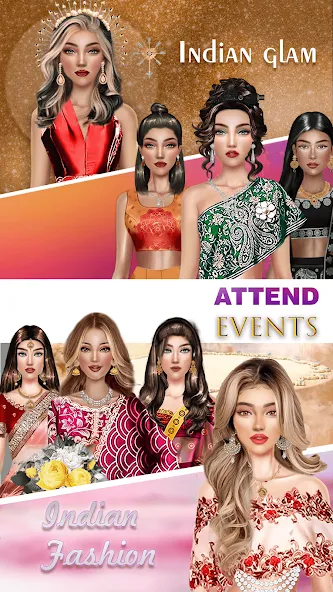 Makeup, Fashion Dress up Games [МОД: Все открыто, Дополнительные деньги и Меню MOD] Screenshot 5