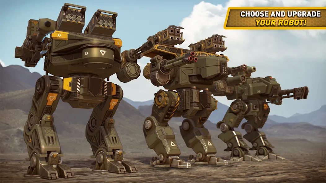 World Of Robots (Ворлд Оф Роботс) [МОД: Все открыто, Дополнительные деньги и Меню MOD] Screenshot 1