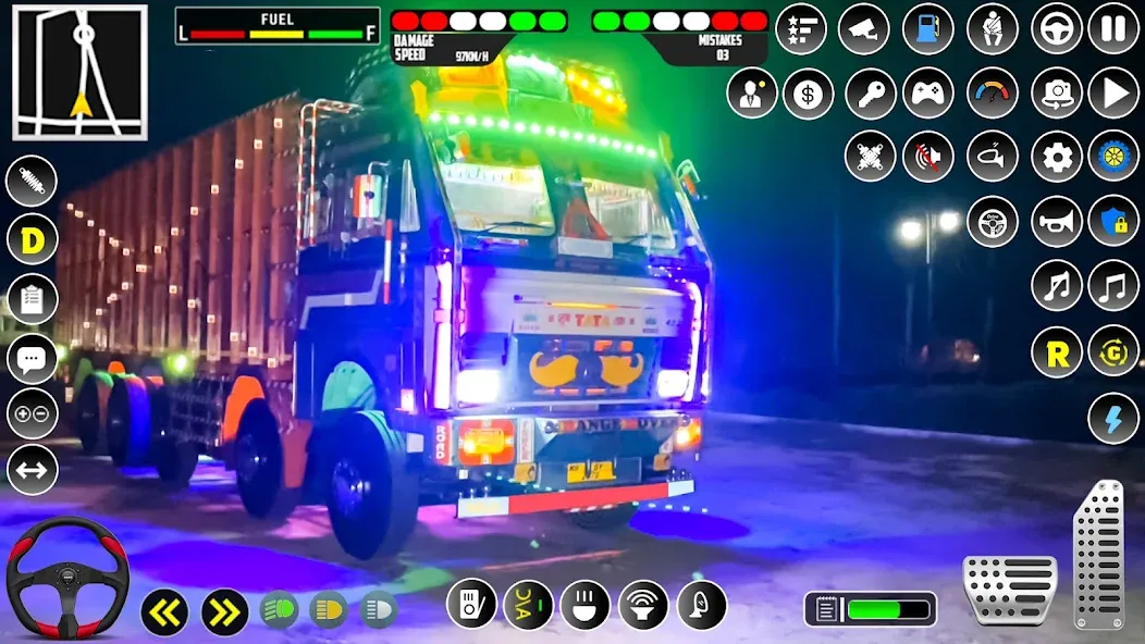 Indian Truck Driver Simulator [МОД: Меню, Бесконечные монеты и Открытые уровни] Screenshot 1