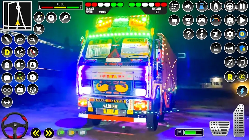 Indian Truck Driver Simulator [МОД: Меню, Бесконечные монеты и Открытые уровни] Screenshot 3