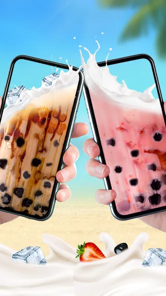 Boba recipe: Drink bubble tea (Рецепт бобы) [MOD: Бесконечные деньги] - Скриншот 1