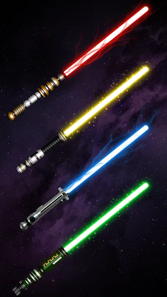 Lightsaber Gun Simulator [МОД: Деньги, Монеты и Меню MOD] Screenshot 1