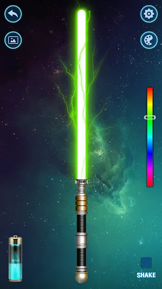 Lightsaber Gun Simulator [МОД: Деньги, Монеты и Меню MOD] Screenshot 3