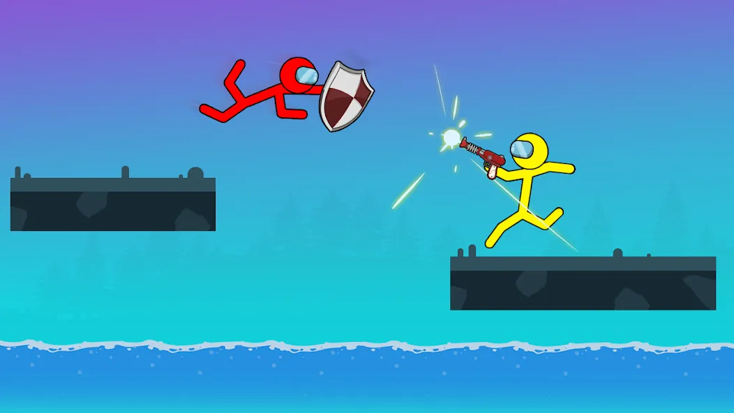 Stick-man Fighting Games [МОД: Деньги, Монеты и Меню MOD] Screenshot 5