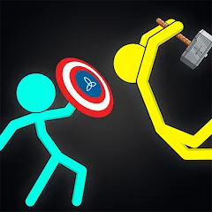 Скачать Stick-man Fighting Games [МОД: Деньги, Монеты и Меню MOD] | Взлом Stick-man Fighting Games на Андроид