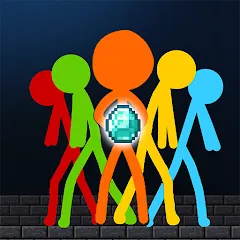 Скачать Stick-man Battle - Craft World [МОД: Деньги, Монеты и Меню MOD] | Взлом Stick-man Battle - Craft World на Андроид