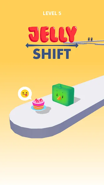 Jelly Shift - Obstacle Course (Джелли Шифт) [МОД: Меню, Бесконечные монеты и Открытые уровни] Screenshot 1