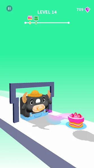 Jelly Shift - Obstacle Course (Джелли Шифт) [МОД: Меню, Бесконечные монеты и Открытые уровни] Screenshot 3