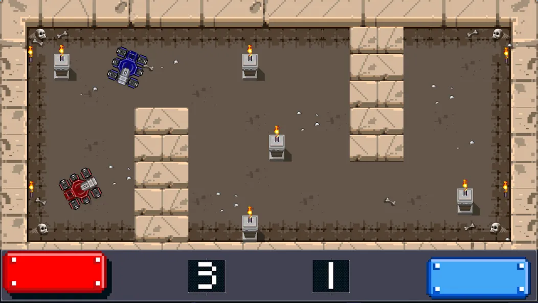 12 MiniBattles - Two Players (МиниБитв) [МОД: Много денег, Монет и Все открыто] Screenshot 4