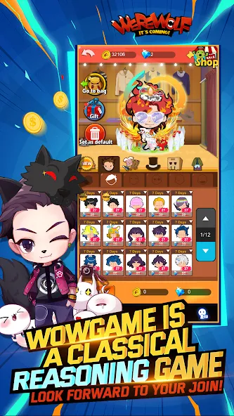 Werewolf-Wowgame (Вервульф) [MOD: Premium/Unlocked] - Скриншот 3