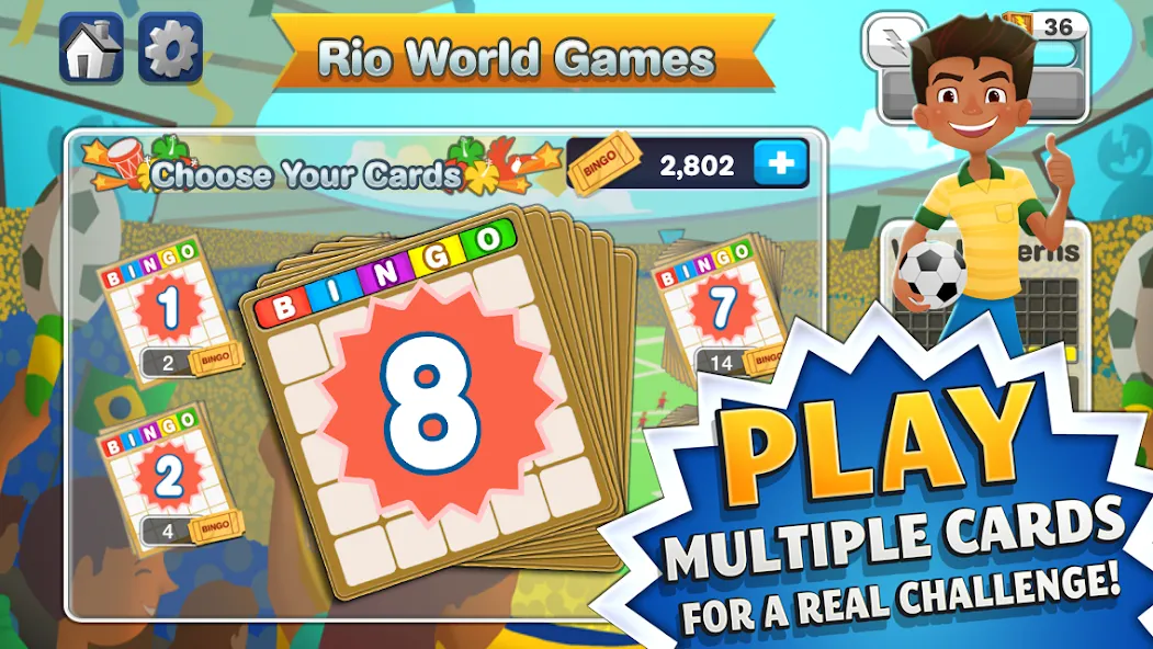 Bingo™: World Games [МОД: Деньги, Монеты и Меню MOD] Screenshot 3