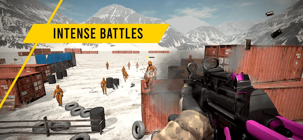 GUNSIM - 3D FPS Shooting Guns (ГУНСИМ) [МОД: Много монет, Открытые уровни и Мега MOD] Screenshot 4
