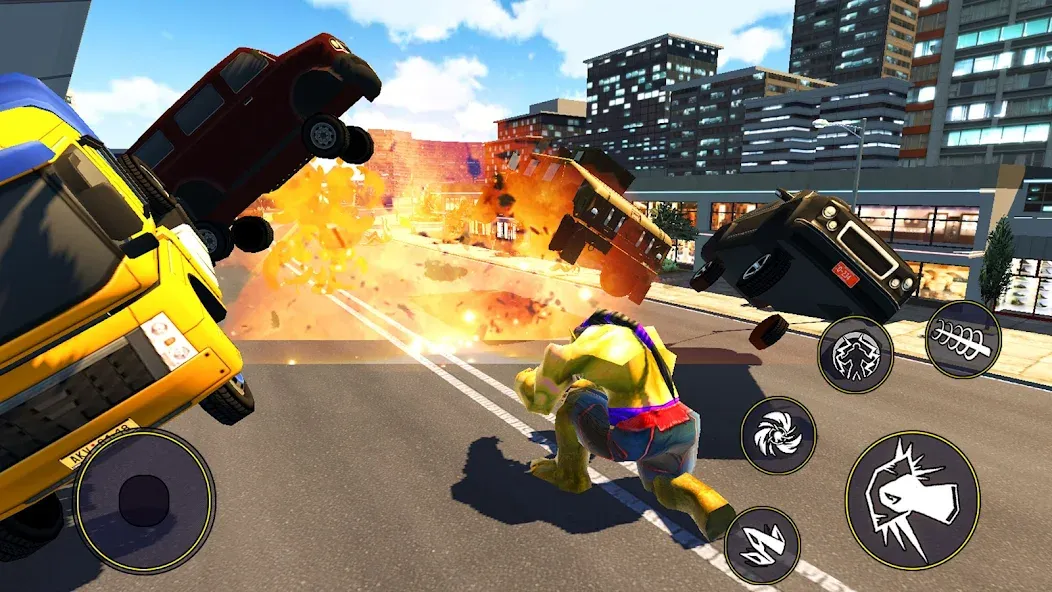 Super City Hero:superhero Game (упер Сити Герой) [MOD: Меню/Много денег] - Скриншот 3