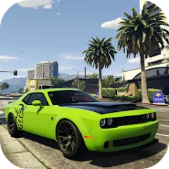 Скачать Simulator Dodge Demon Parking (Симулятор парковки  ) [МОД: Много денег, Монет и Все открыто] | Взлом Simulator Dodge Demon Parking на Андроид