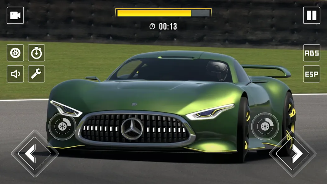 Drive Mercedes Benz Vision Car (Драйв Мерседес Бенц Вижн Кар) [МОД: Меню, Бесконечные монеты и Открытые уровни] Screenshot 3
