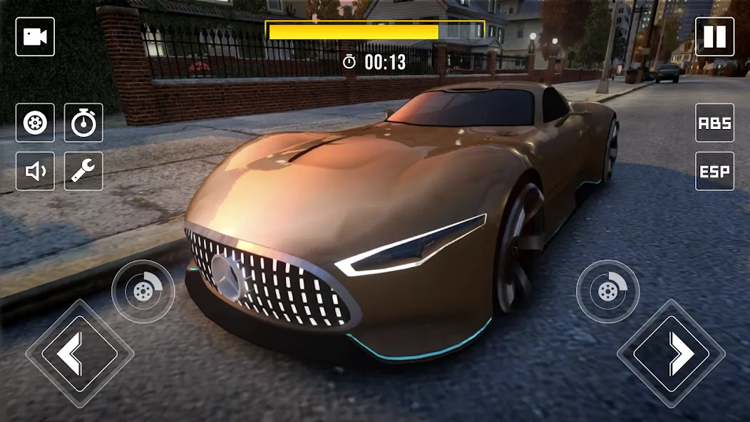 Drive Mercedes Benz Vision Car (Драйв Мерседес Бенц Вижн Кар) [МОД: Меню, Бесконечные монеты и Открытые уровни] Screenshot 4