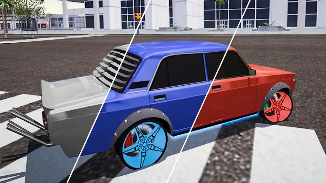 Drive Classic VAZ 2107 Parking [МОД: Много монет, Открытые уровни и Мега MOD] Screenshot 3