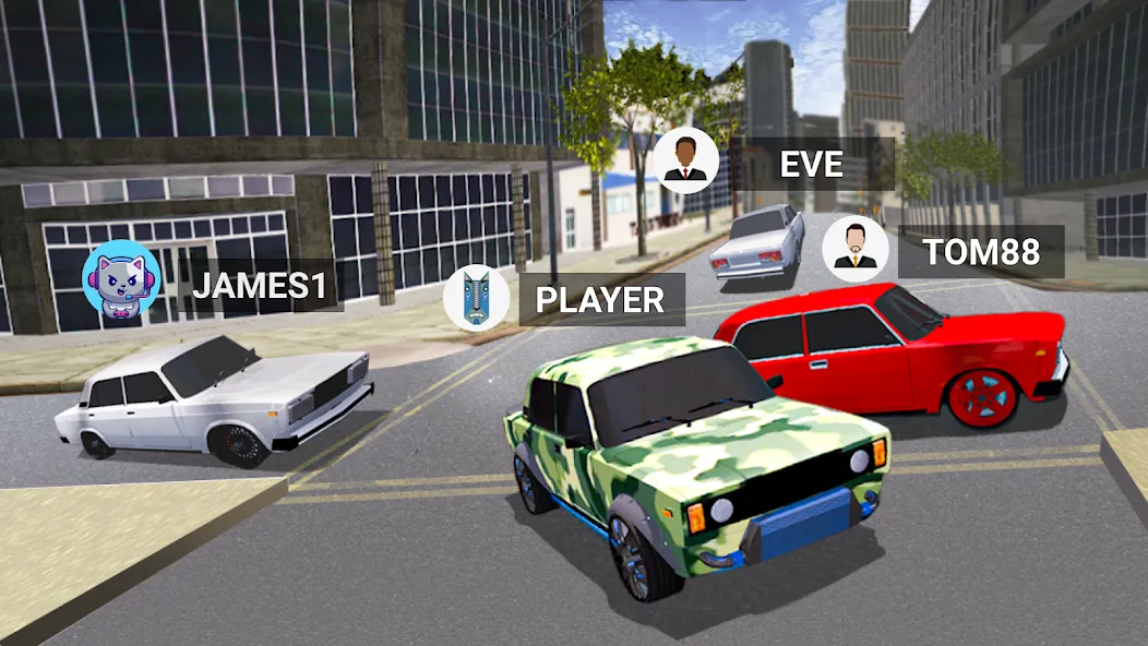 Drive Classic VAZ 2107 Parking [МОД: Много монет, Открытые уровни и Мега MOD] Screenshot 4