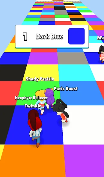 Fall Party.io: Match Race [МОД: Все открыто, Дополнительные деньги и Меню MOD] Screenshot 2