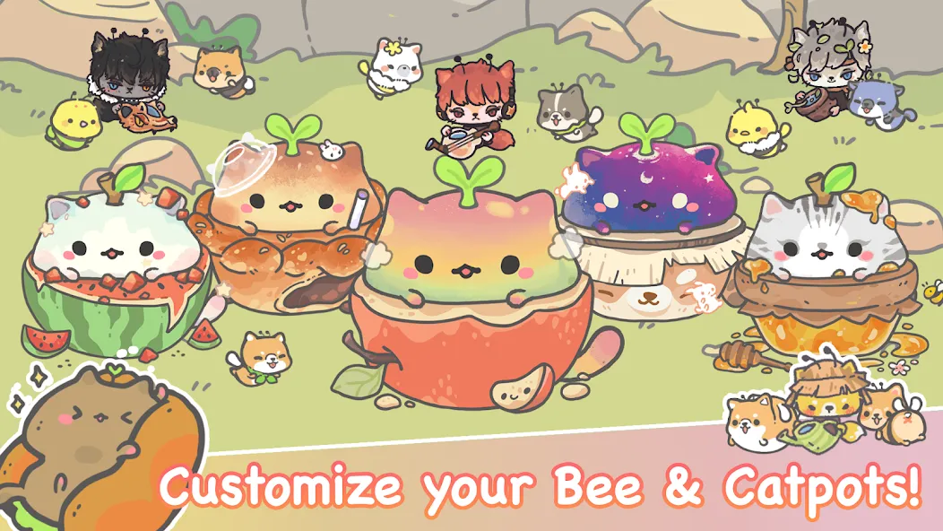My CatPots (Май КэтПотс) [МОД: Деньги, Монеты и Меню MOD] Screenshot 2