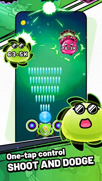 Slime Boom - Kick Slime (Слайм Бум) [МОД: Много монет, Открытые уровни и Мега MOD] Screenshot 2