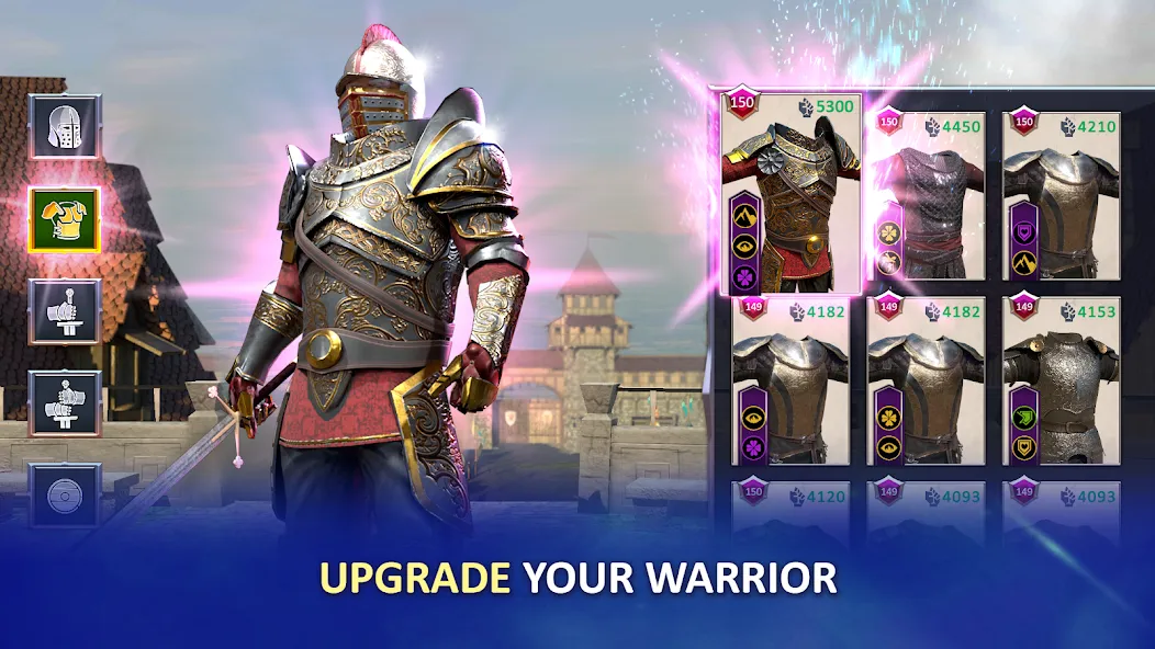 Knights Fight 2: New Blood (На русский язык это будет Найтс Файт 2) [МОД: Меню, Бесконечные монеты и Открытые уровни] Screenshot 2