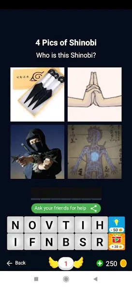 4 Pics 1 Shinobi part 1 [МОД: Много денег, Монет и Все открыто] Screenshot 1