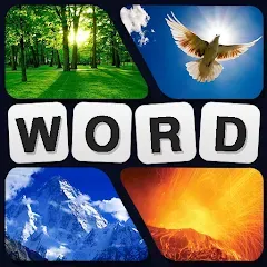 Скачать Puzzle: 4 pics 1 word offline [МОД: Меню, Бесконечные монеты и Открытые уровни] | Взлом Puzzle: 4 pics 1 word offline на Андроид
