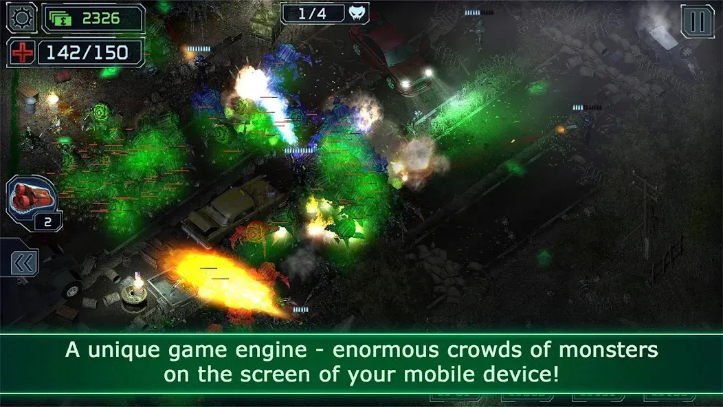 Alien Shooter TD (Элиен Шутер ТД) [МОД: Бесконечные деньги, Монеты и Мега MOD] Screenshot 1