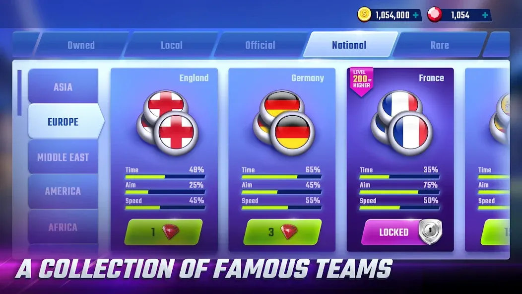 Football Stars (Футбольные звезды) [МОД: Бесконечные деньги, Монеты и Мега MOD] Screenshot 4